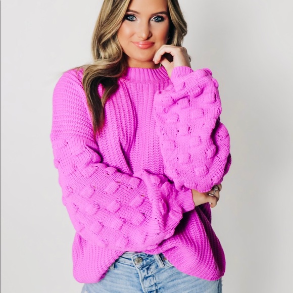 Sweaters - Pink Sweater